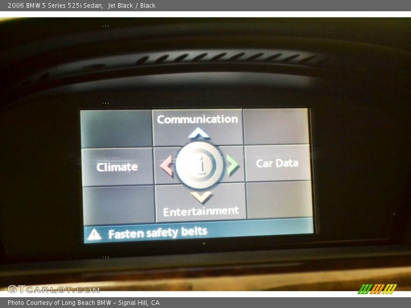 Jet Black / Black 2006 BMW 5 Series 525i Sedan