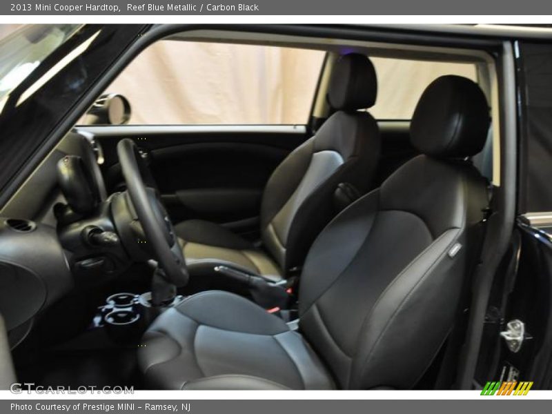 Reef Blue Metallic / Carbon Black 2013 Mini Cooper Hardtop