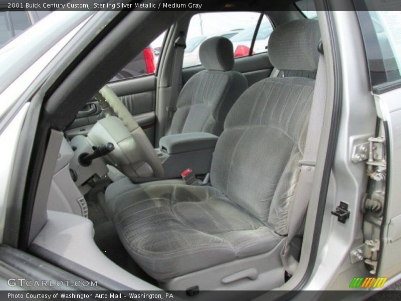 Sterling Silver Metallic / Medium Gray 2001 Buick Century Custom