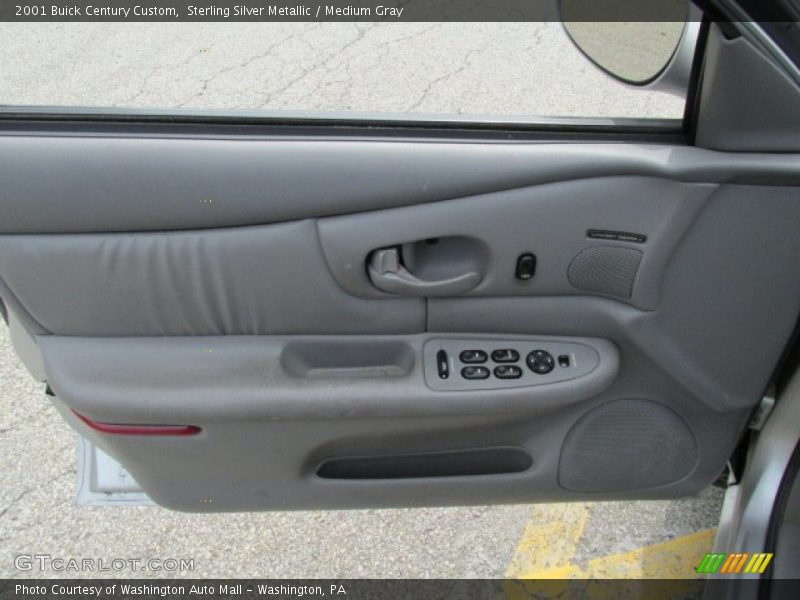 Sterling Silver Metallic / Medium Gray 2001 Buick Century Custom