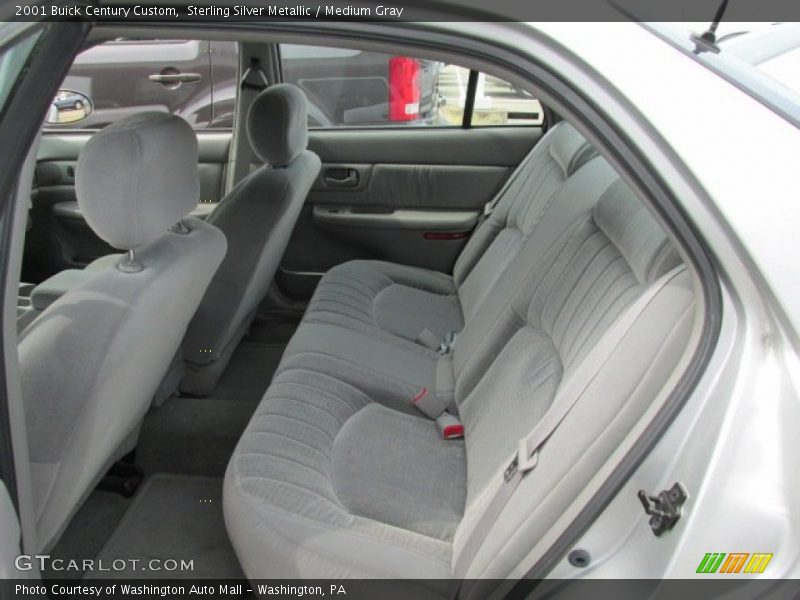Sterling Silver Metallic / Medium Gray 2001 Buick Century Custom