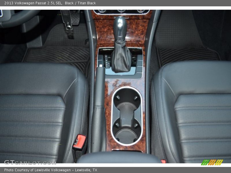 Black / Titan Black 2013 Volkswagen Passat 2.5L SEL