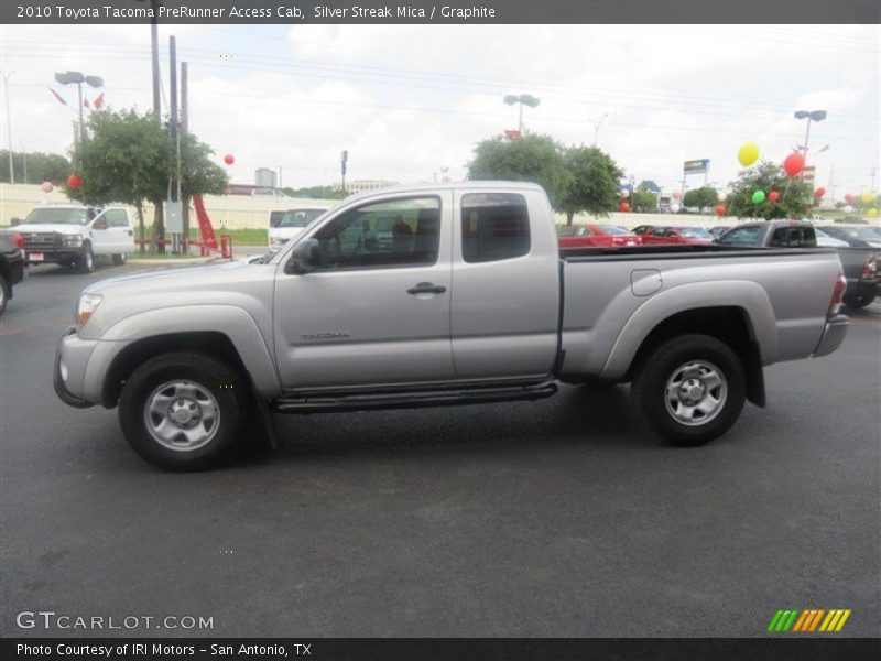 Silver Streak Mica / Graphite 2010 Toyota Tacoma PreRunner Access Cab