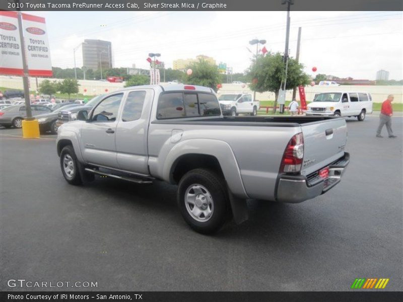 Silver Streak Mica / Graphite 2010 Toyota Tacoma PreRunner Access Cab