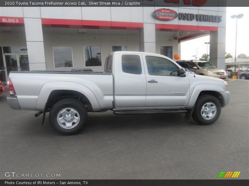 Silver Streak Mica / Graphite 2010 Toyota Tacoma PreRunner Access Cab