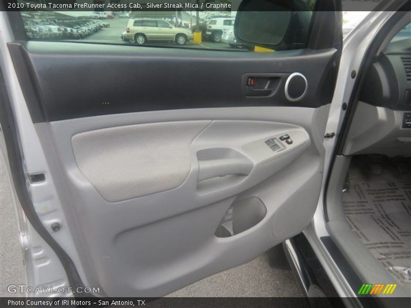 Silver Streak Mica / Graphite 2010 Toyota Tacoma PreRunner Access Cab