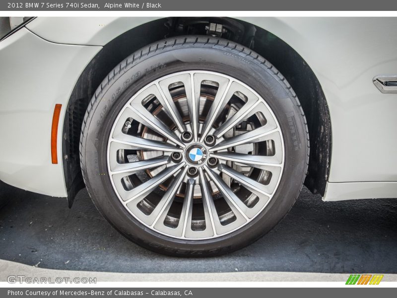  2012 7 Series 740i Sedan Wheel