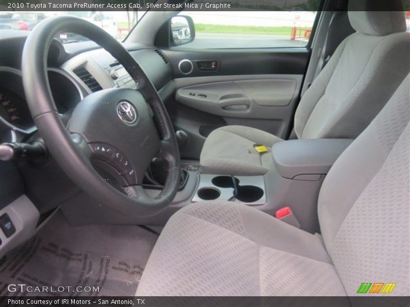 Silver Streak Mica / Graphite 2010 Toyota Tacoma PreRunner Access Cab