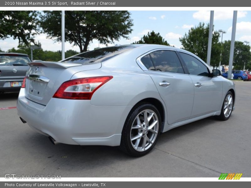 Radiant Silver / Charcoal 2010 Nissan Maxima 3.5 SV Sport