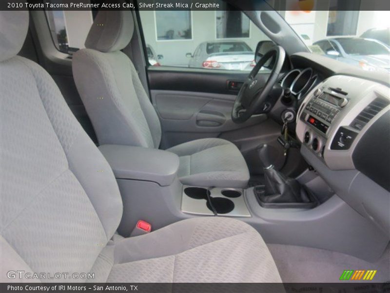 Silver Streak Mica / Graphite 2010 Toyota Tacoma PreRunner Access Cab