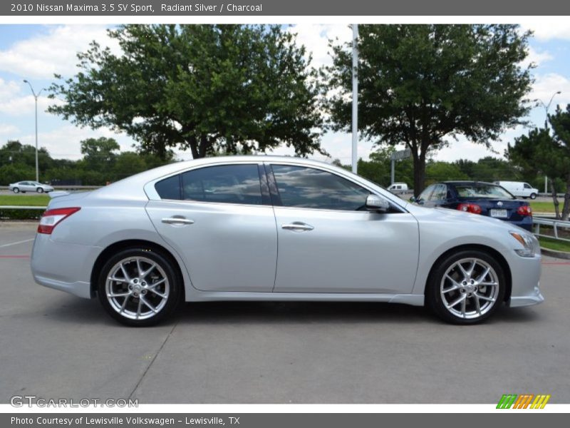 Radiant Silver / Charcoal 2010 Nissan Maxima 3.5 SV Sport