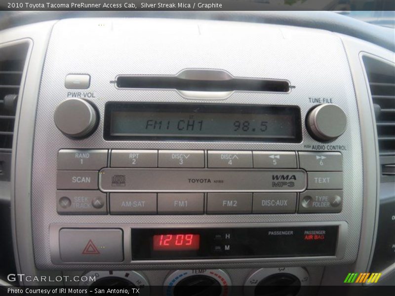 Silver Streak Mica / Graphite 2010 Toyota Tacoma PreRunner Access Cab