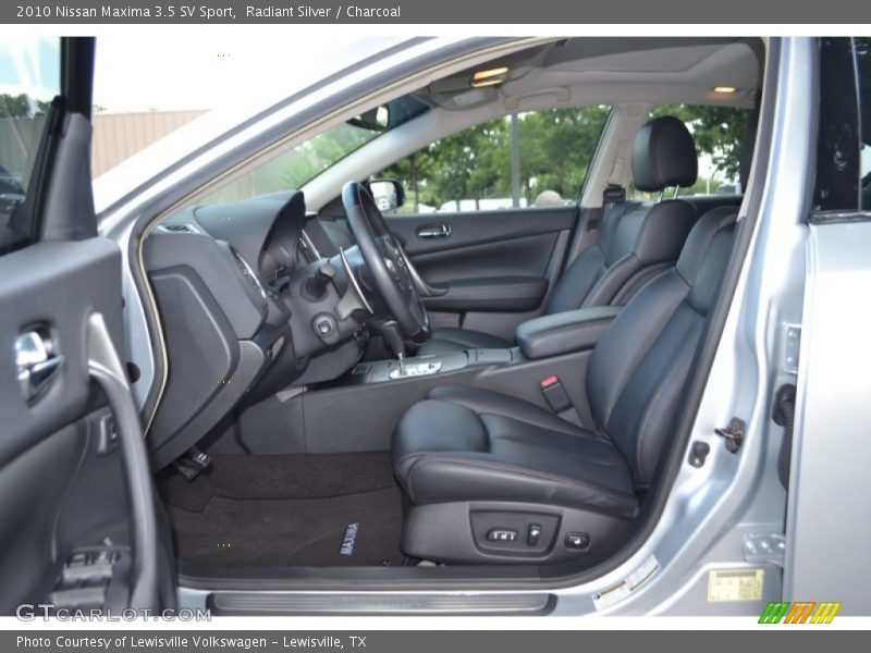 Radiant Silver / Charcoal 2010 Nissan Maxima 3.5 SV Sport