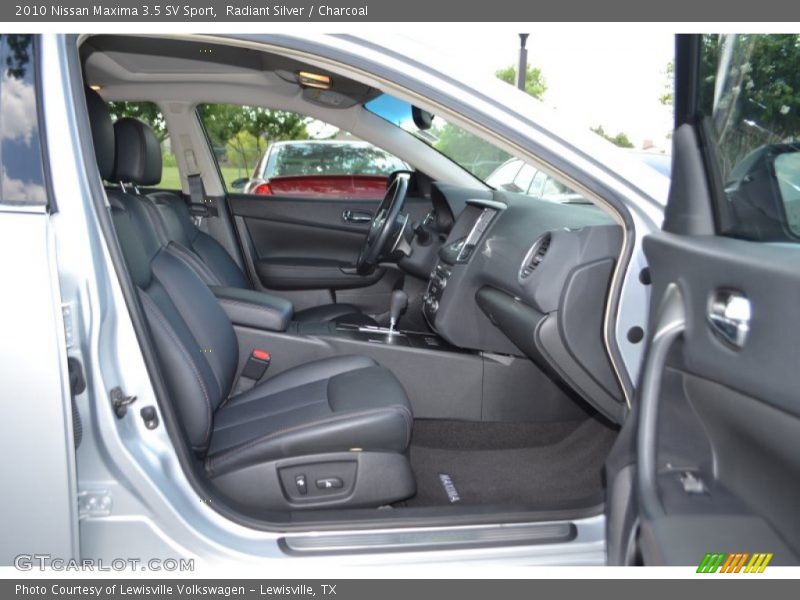 Radiant Silver / Charcoal 2010 Nissan Maxima 3.5 SV Sport