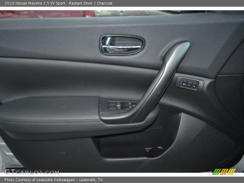 Radiant Silver / Charcoal 2010 Nissan Maxima 3.5 SV Sport