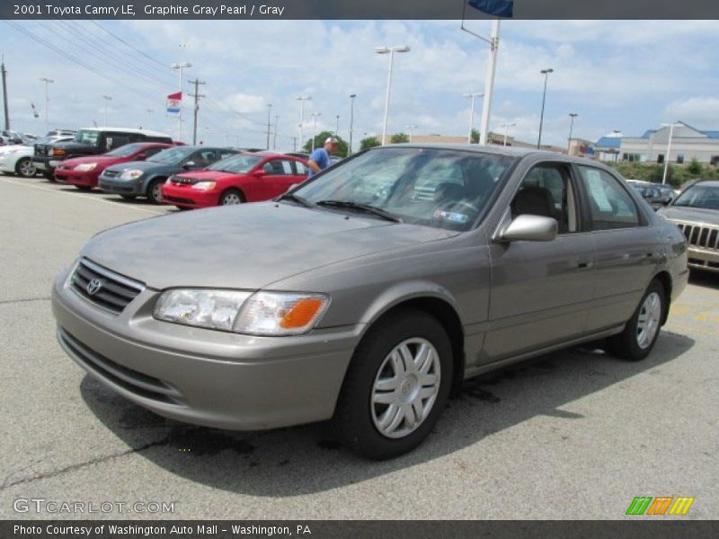 Graphite Gray Pearl / Gray 2001 Toyota Camry LE