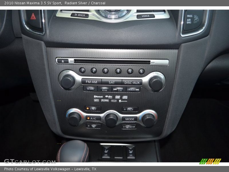 Radiant Silver / Charcoal 2010 Nissan Maxima 3.5 SV Sport