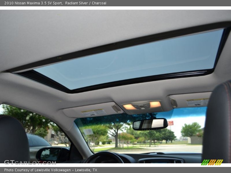 Radiant Silver / Charcoal 2010 Nissan Maxima 3.5 SV Sport