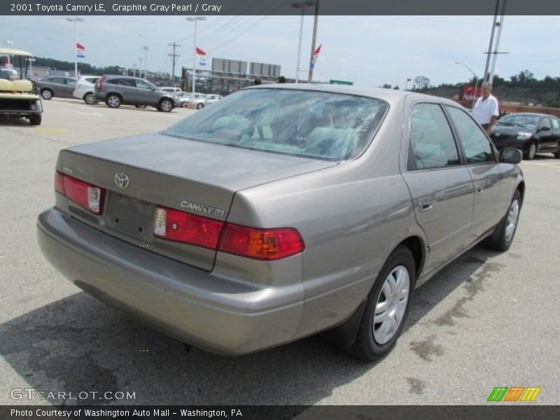 Graphite Gray Pearl / Gray 2001 Toyota Camry LE