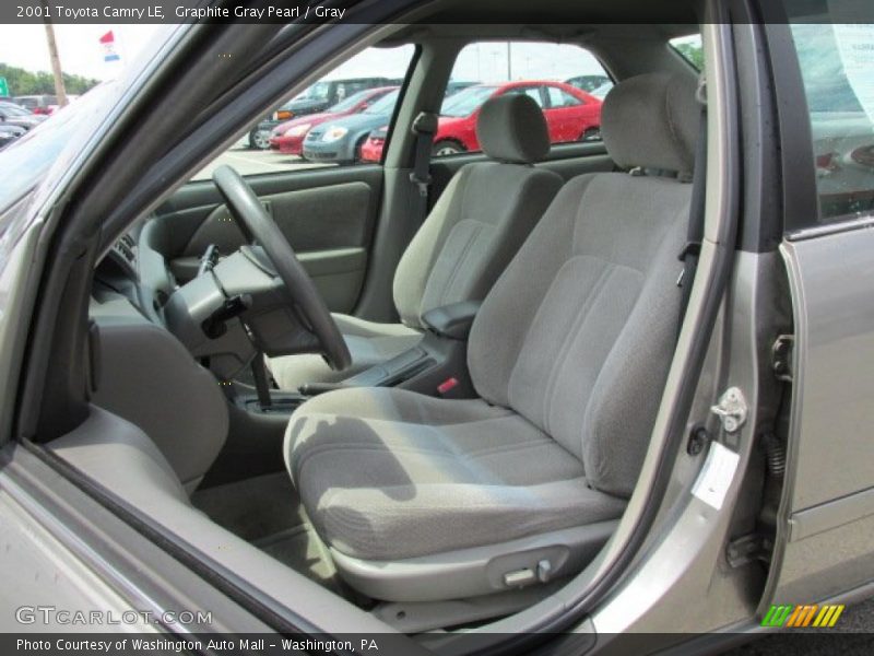 Graphite Gray Pearl / Gray 2001 Toyota Camry LE