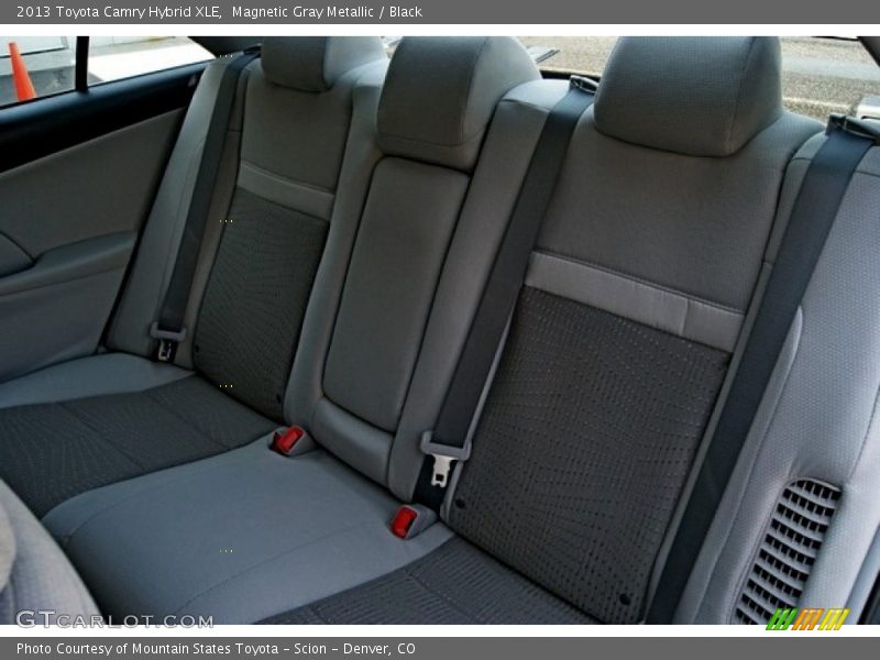 Magnetic Gray Metallic / Black 2013 Toyota Camry Hybrid XLE