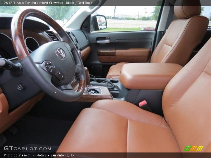  2012 Tundra Limited CrewMax Red Rock Interior