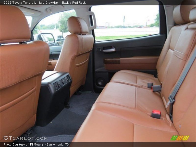 Rear Seat of 2012 Tundra Limited CrewMax