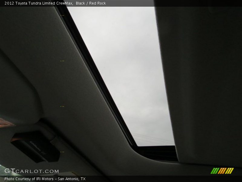 Black / Red Rock 2012 Toyota Tundra Limited CrewMax