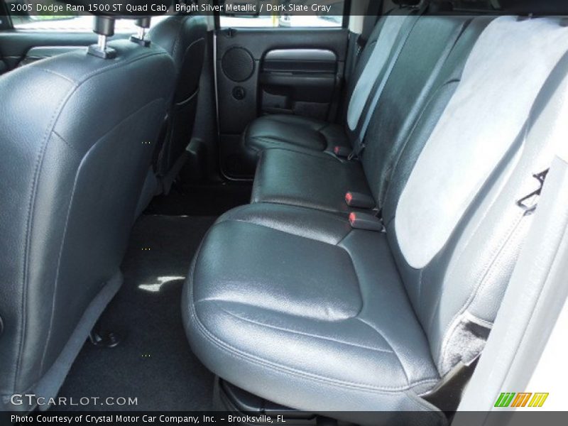 Bright Silver Metallic / Dark Slate Gray 2005 Dodge Ram 1500 ST Quad Cab