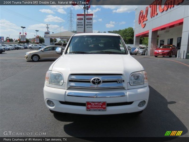 Natural White / Taupe 2006 Toyota Tundra SR5 Double Cab