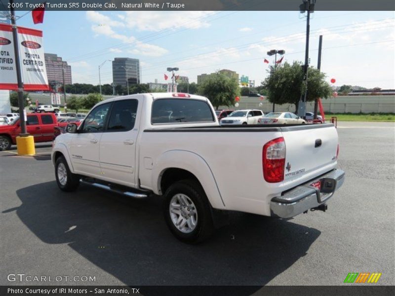 Natural White / Taupe 2006 Toyota Tundra SR5 Double Cab