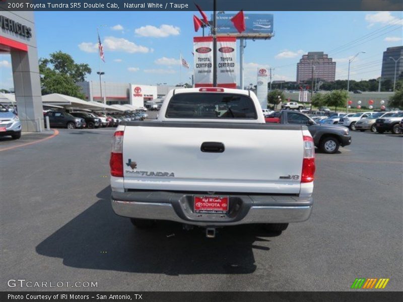 Natural White / Taupe 2006 Toyota Tundra SR5 Double Cab