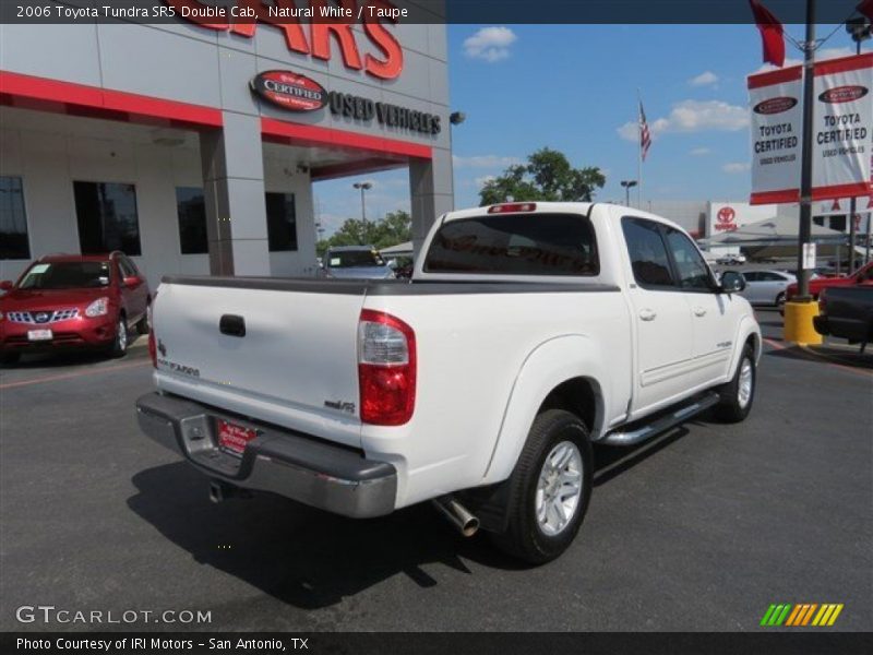 Natural White / Taupe 2006 Toyota Tundra SR5 Double Cab