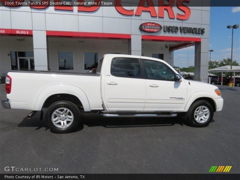 Natural White / Taupe 2006 Toyota Tundra SR5 Double Cab