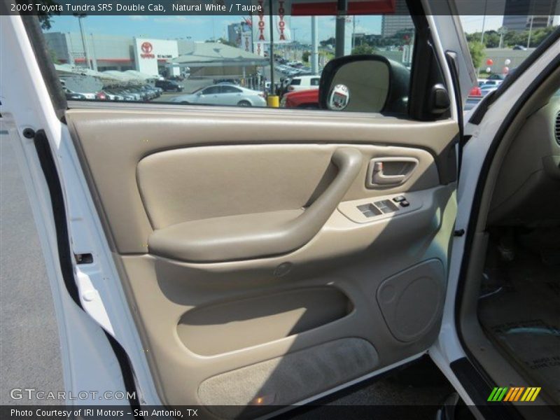 Natural White / Taupe 2006 Toyota Tundra SR5 Double Cab