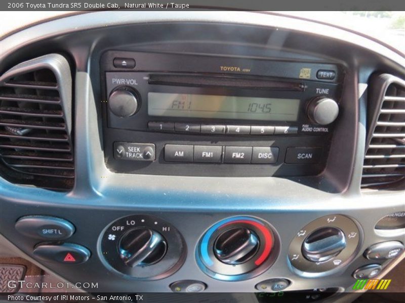 Natural White / Taupe 2006 Toyota Tundra SR5 Double Cab