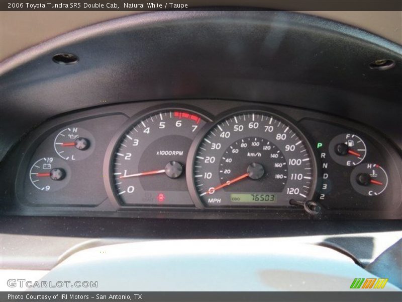 Natural White / Taupe 2006 Toyota Tundra SR5 Double Cab