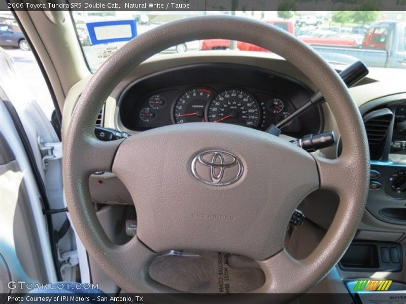 Natural White / Taupe 2006 Toyota Tundra SR5 Double Cab