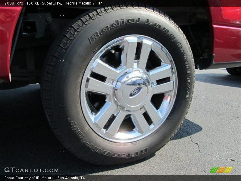 Redfire Metallic / Tan 2008 Ford F150 XLT SuperCrew