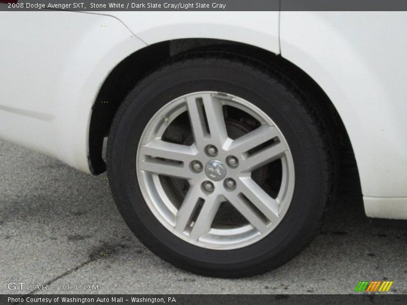 Stone White / Dark Slate Gray/Light Slate Gray 2008 Dodge Avenger SXT