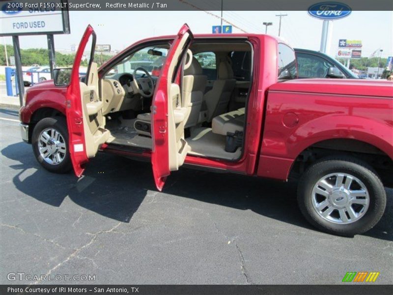 Redfire Metallic / Tan 2008 Ford F150 XLT SuperCrew