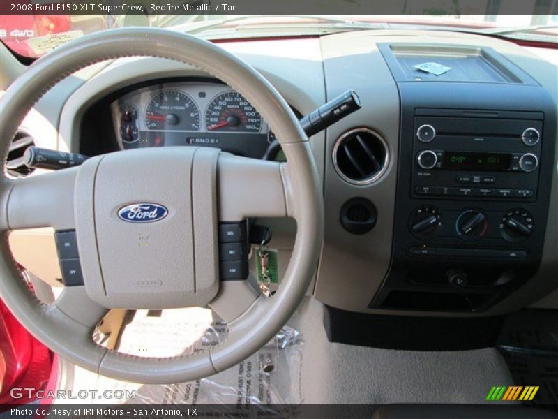 Redfire Metallic / Tan 2008 Ford F150 XLT SuperCrew
