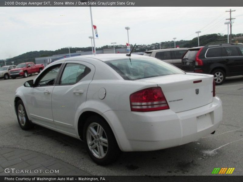 Stone White / Dark Slate Gray/Light Slate Gray 2008 Dodge Avenger SXT