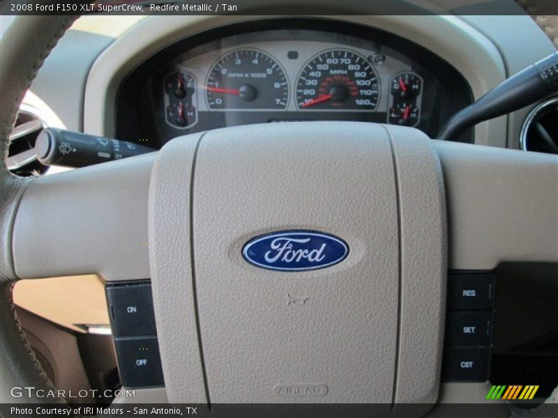 Redfire Metallic / Tan 2008 Ford F150 XLT SuperCrew