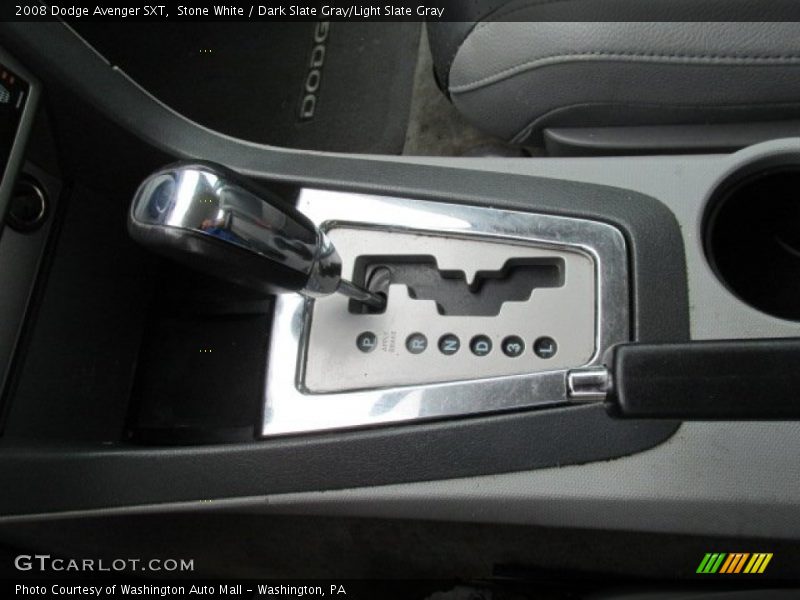 Stone White / Dark Slate Gray/Light Slate Gray 2008 Dodge Avenger SXT