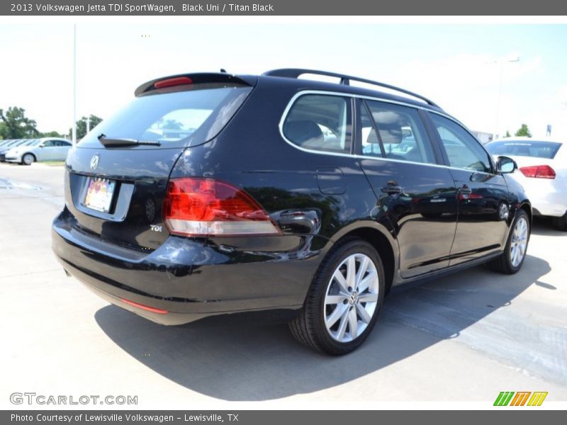 Black Uni / Titan Black 2013 Volkswagen Jetta TDI SportWagen