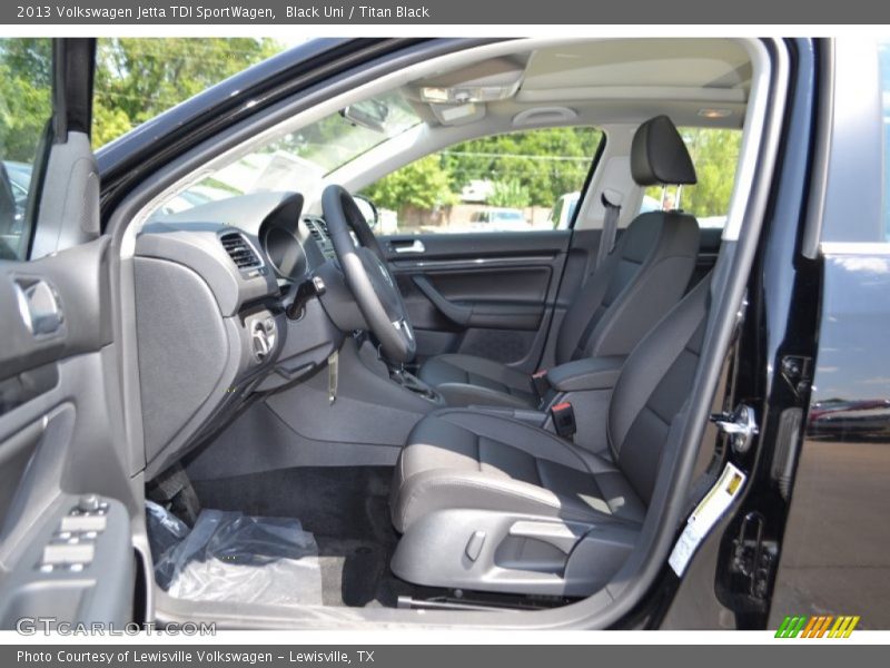 Black Uni / Titan Black 2013 Volkswagen Jetta TDI SportWagen