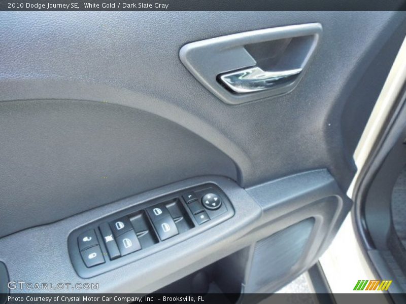White Gold / Dark Slate Gray 2010 Dodge Journey SE