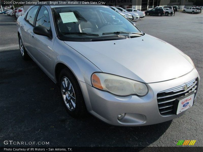 Bright Silver Metallic / Dark Slate Gray 2006 Chrysler Sebring Sedan
