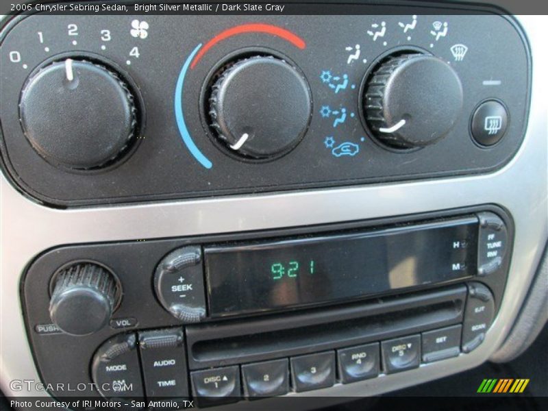 Bright Silver Metallic / Dark Slate Gray 2006 Chrysler Sebring Sedan